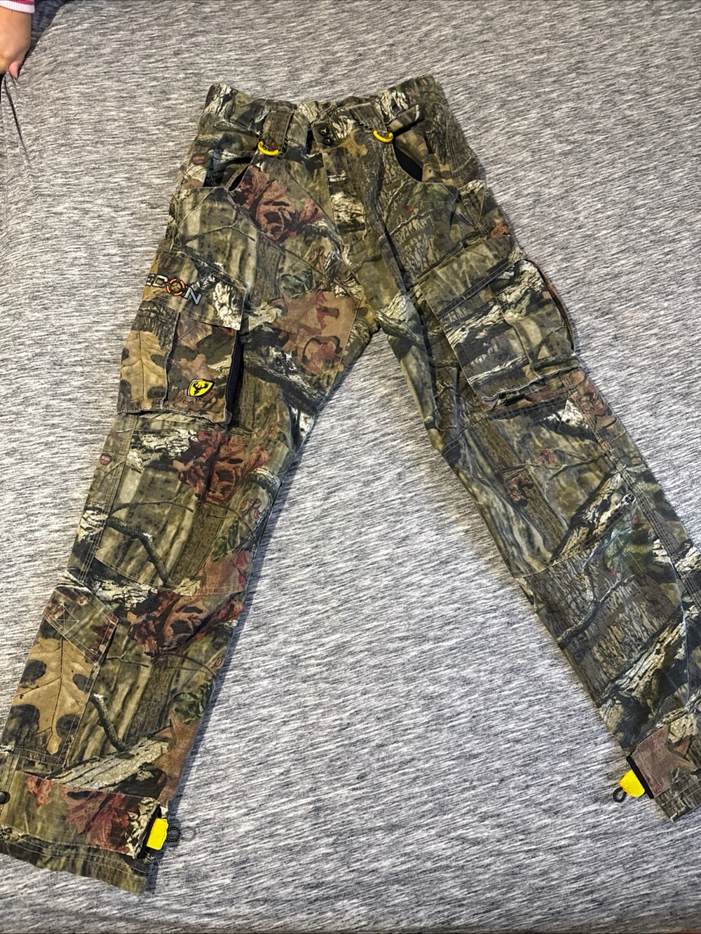 Camouflage Cargo Pants for Men - Green Camo Utility Style